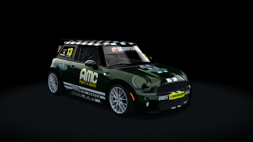 Mini Cooper Cup UK, skin brg