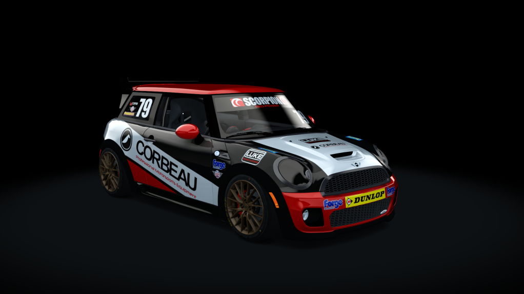 Mini Cooper Cup UK, skin corbeau_79