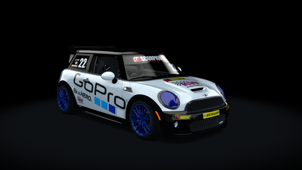 Mini Cooper Cup UK, skin gopro_22