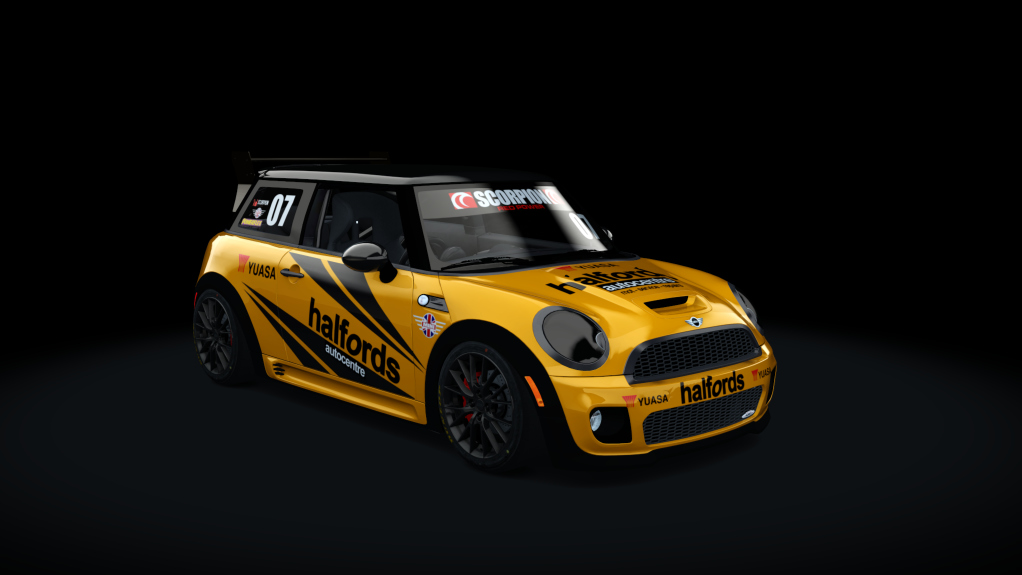 Mini Cooper Cup UK, skin halfords_07