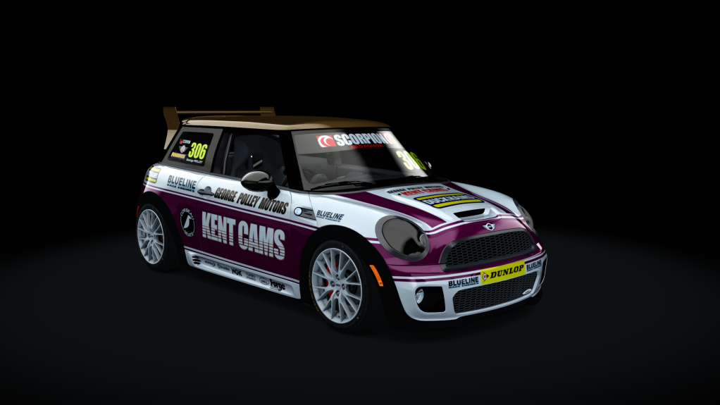 Mini Cooper Cup UK, skin polley