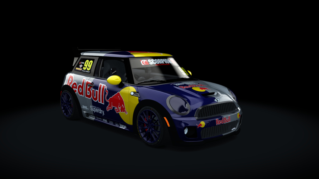 Mini Cooper Cup UK, skin redbull_99