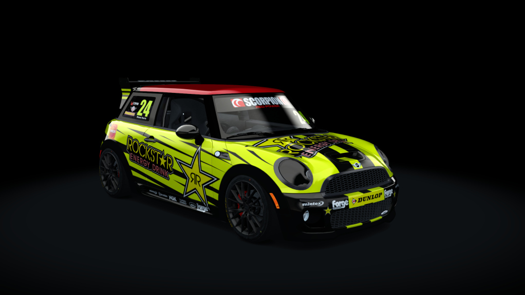 Mini Cooper Cup UK, skin rockstar_24