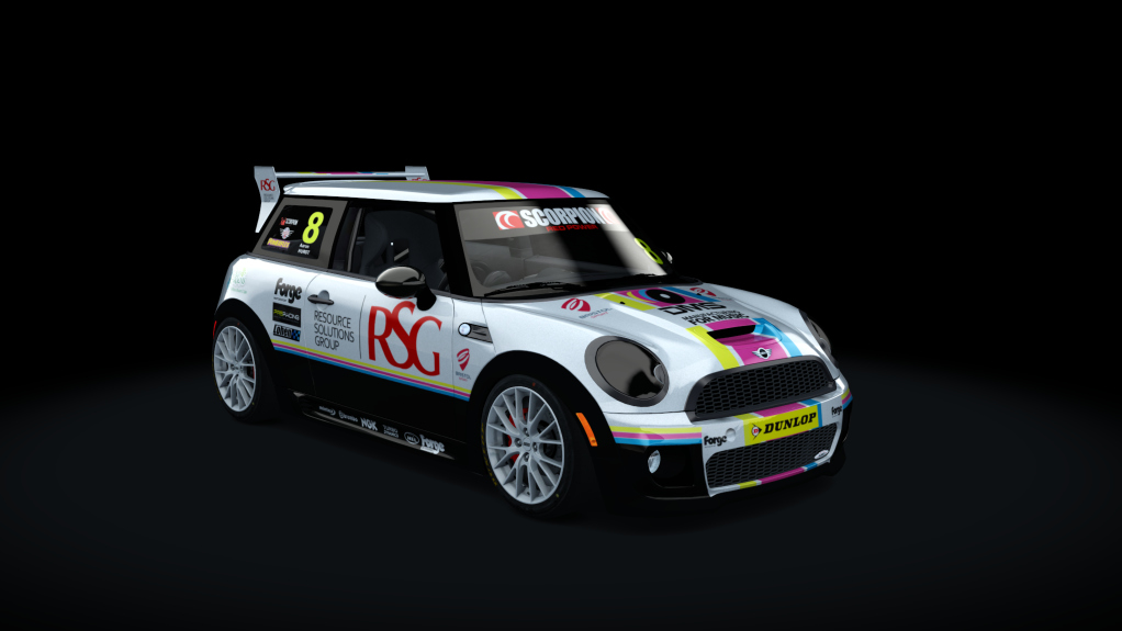 Mini Cooper Cup UK, skin rsg_8