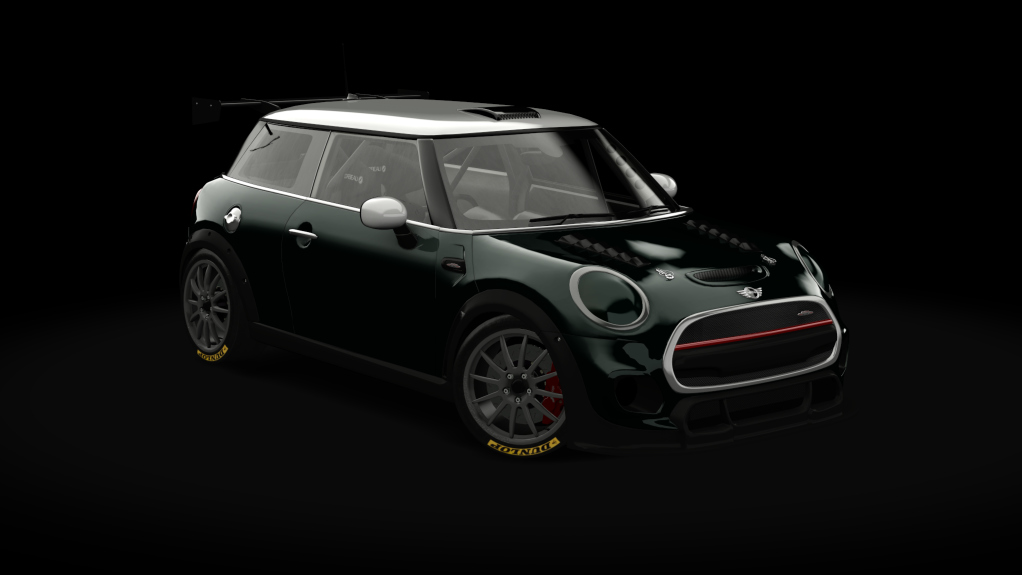 Mini Cooper JCW Challenge (F56), skin plain_green