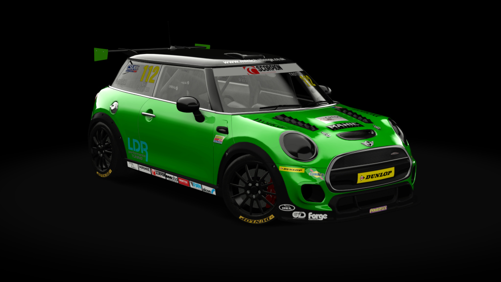 Mini Cooper JCW Challenge (F56), skin uk_112_trotter