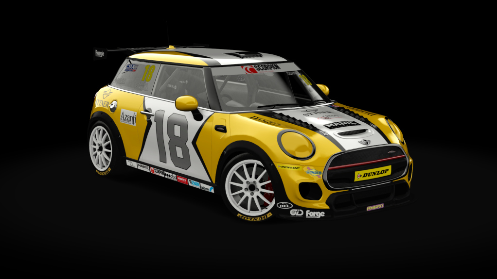 Mini Cooper JCW Challenge (F56), skin uk_18_gornall