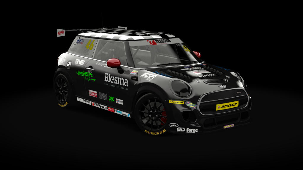 Mini Cooper JCW Challenge (F56), skin uk_46_gibbs