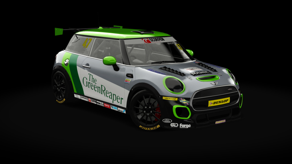 Mini Cooper JCW Challenge (F56), skin uk_47_macintyre