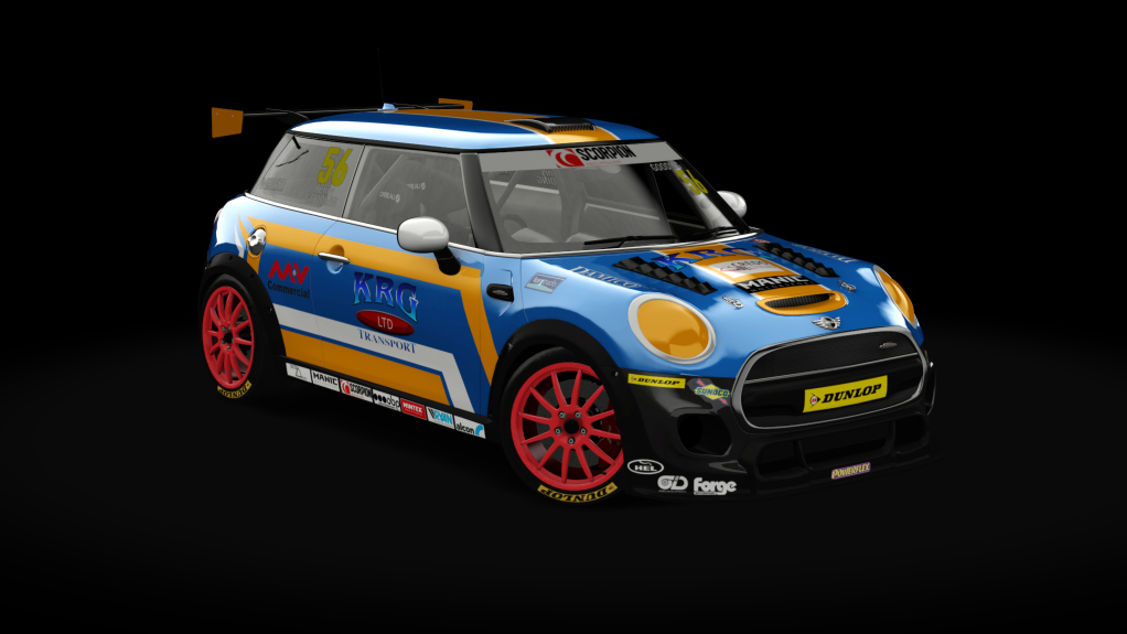 Mini Cooper JCW Challenge (F56), skin uk_56_gooding