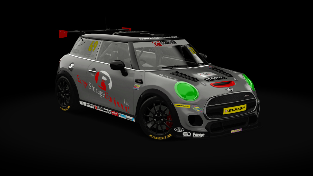 Mini Cooper JCW Challenge (F56), skin uk_69_pattison