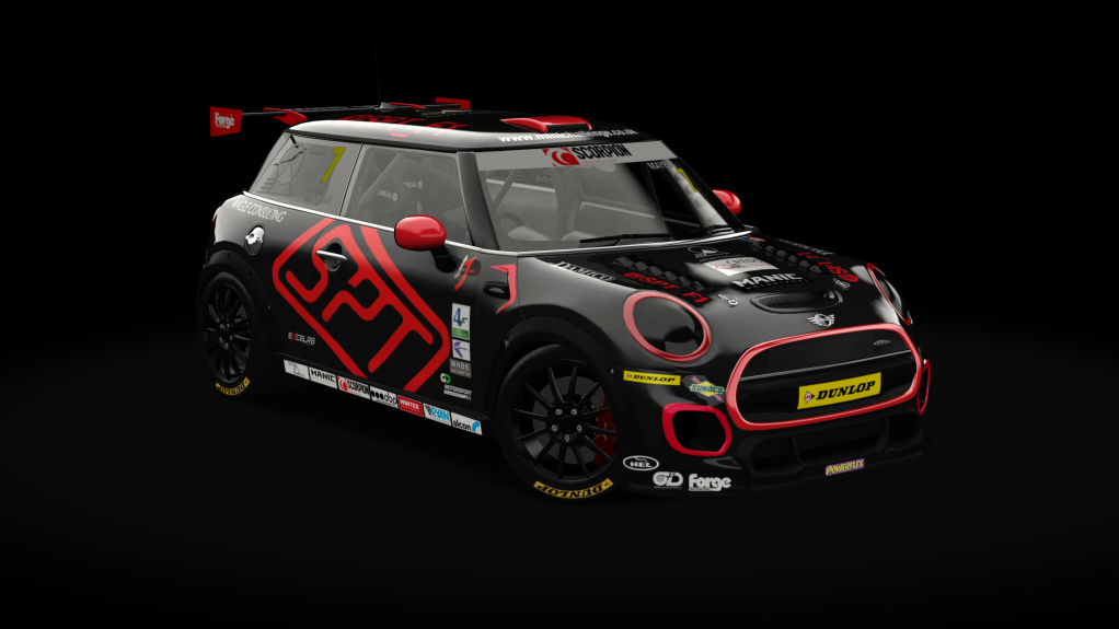 Mini Cooper JCW Challenge (F56), skin uk_7_maybin