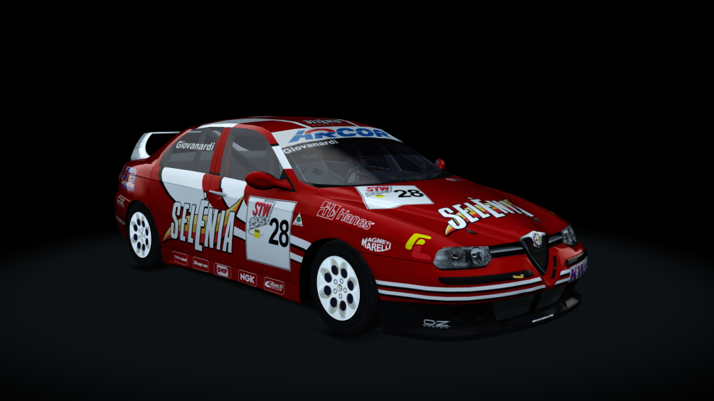 Alfa Romeo 156 TS Cup, skin STW_1999_AlfaCorse_28