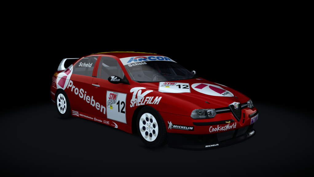 Alfa Romeo 156 TS Cup, skin STW_1999_Euroteam_12