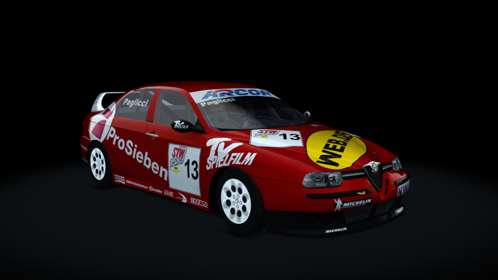 Alfa Romeo 156 TS Cup, skin STW_1999_Euroteam_13