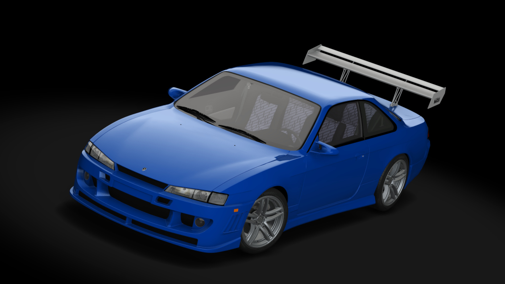 Nissan s14 letty From The Fast And Furious, skin 00_bayside_blue