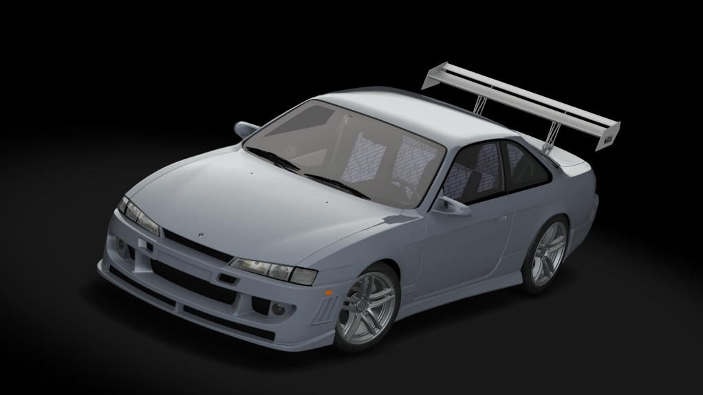 Nissan s14 letty From The Fast And Furious, skin 02_athlete_silver