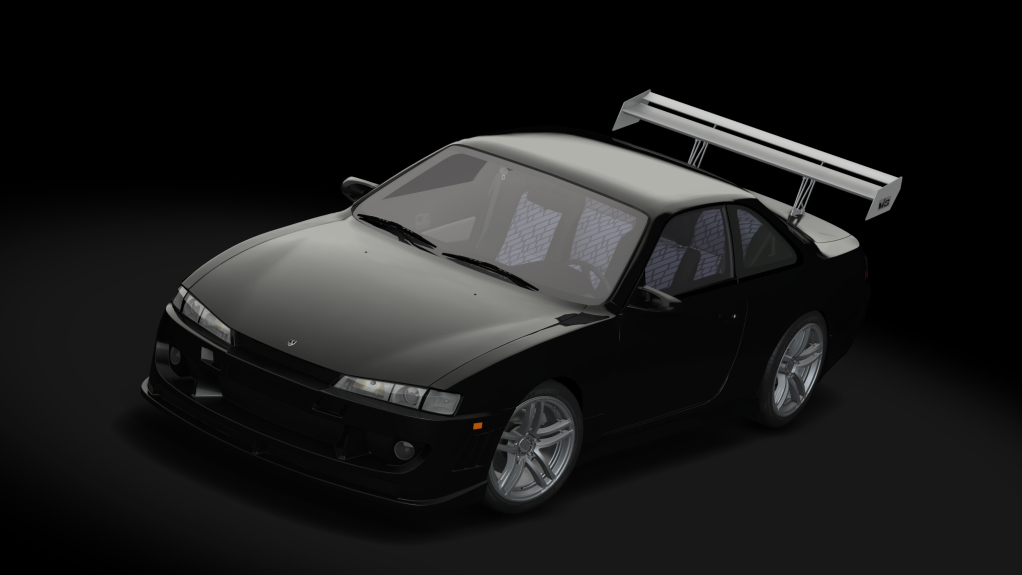 Nissan s14 letty From The Fast And Furious, skin 03_black_pearl