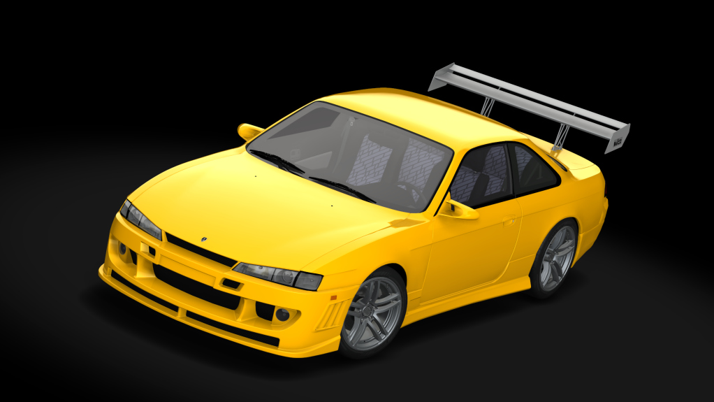 Nissan s14 letty From The Fast And Furious, skin 04_lightning_yellow