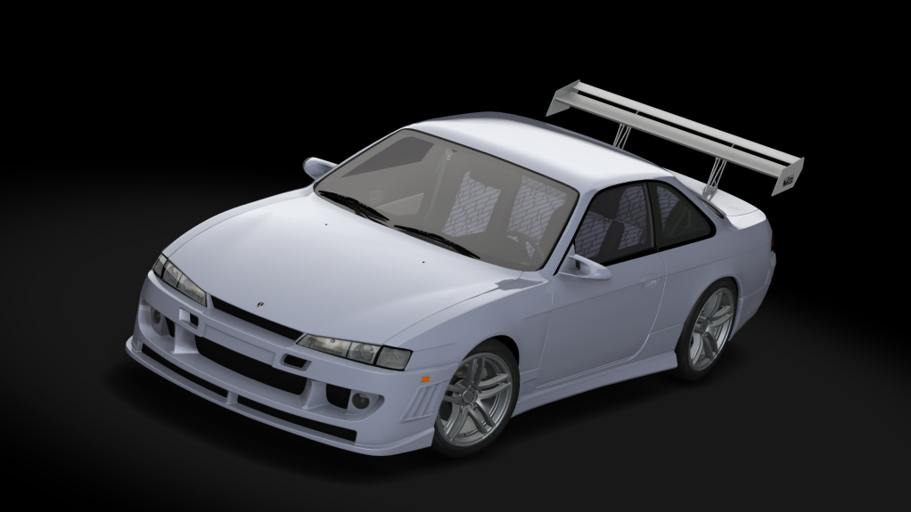 Nissan s14 letty From The Fast And Furious, skin 06_sonic_silver