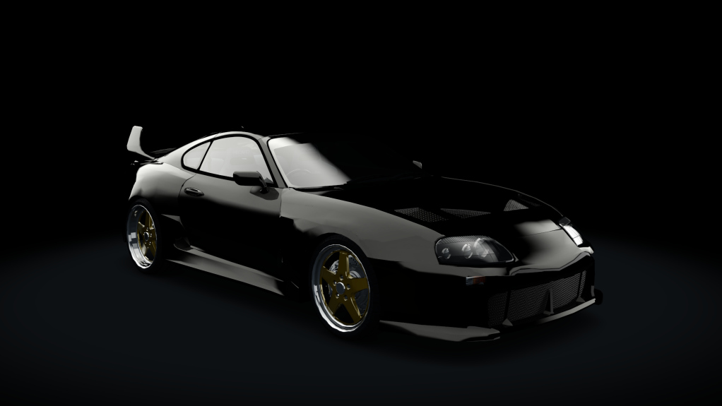 Toyota TRD 3000GT, skin Black