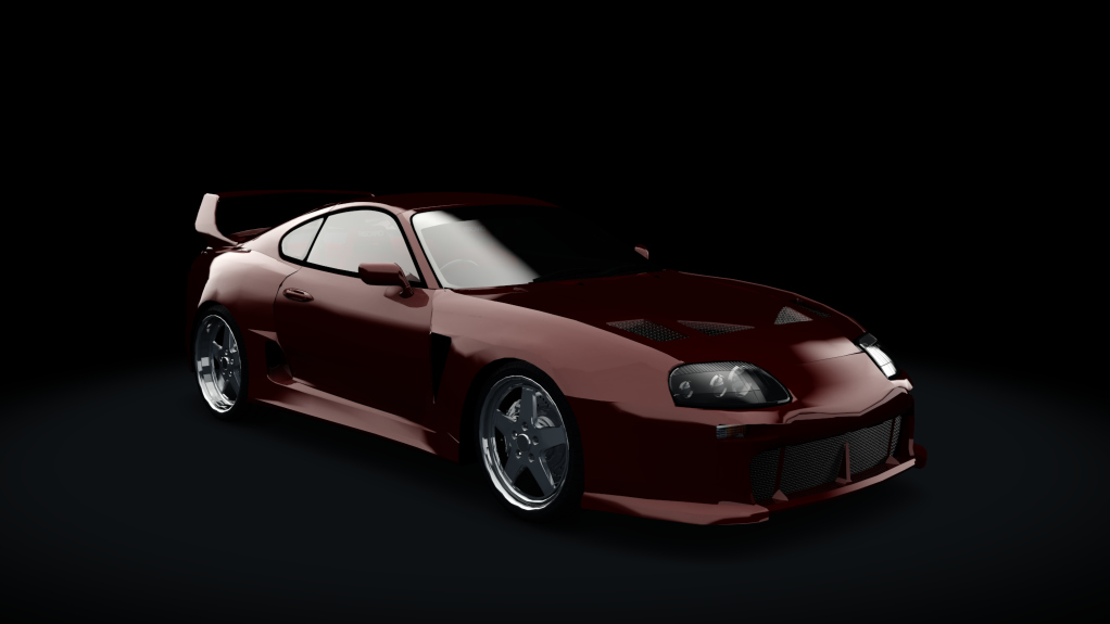 Toyota TRD 3000GT, skin Red