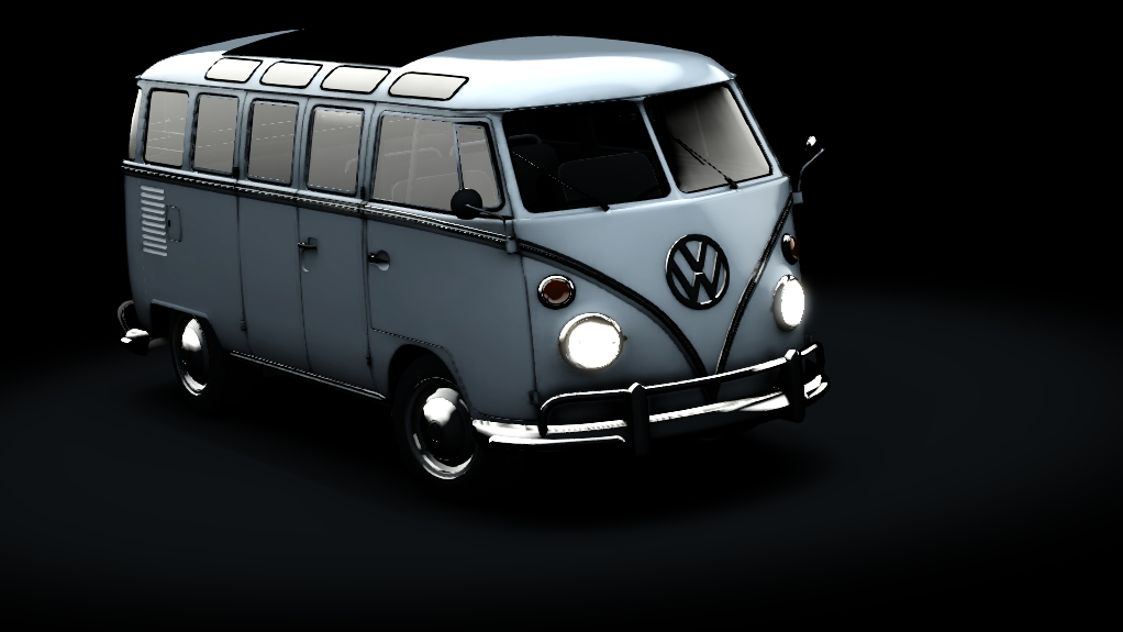 Volkswagen Type 2 De Luxe, skin White