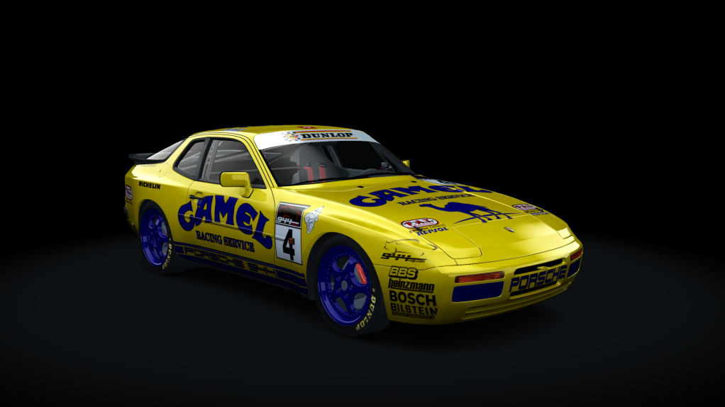 Porsche 944 Turbo Cup, skin camel