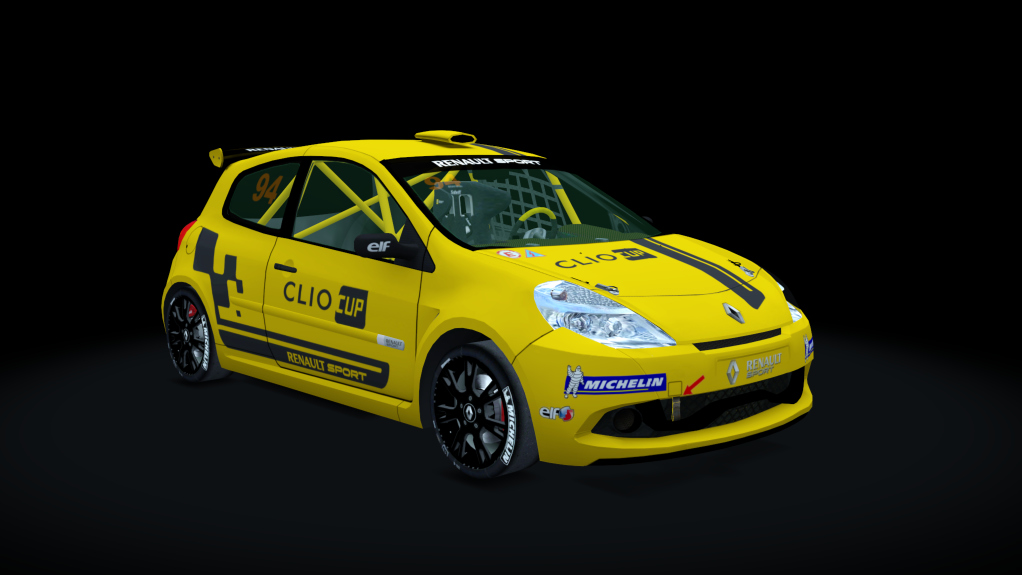 Renault Clio Cup 197, skin Clio__cup_yellow