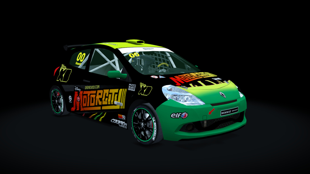 Renault Clio Cup 197, skin Motorcity