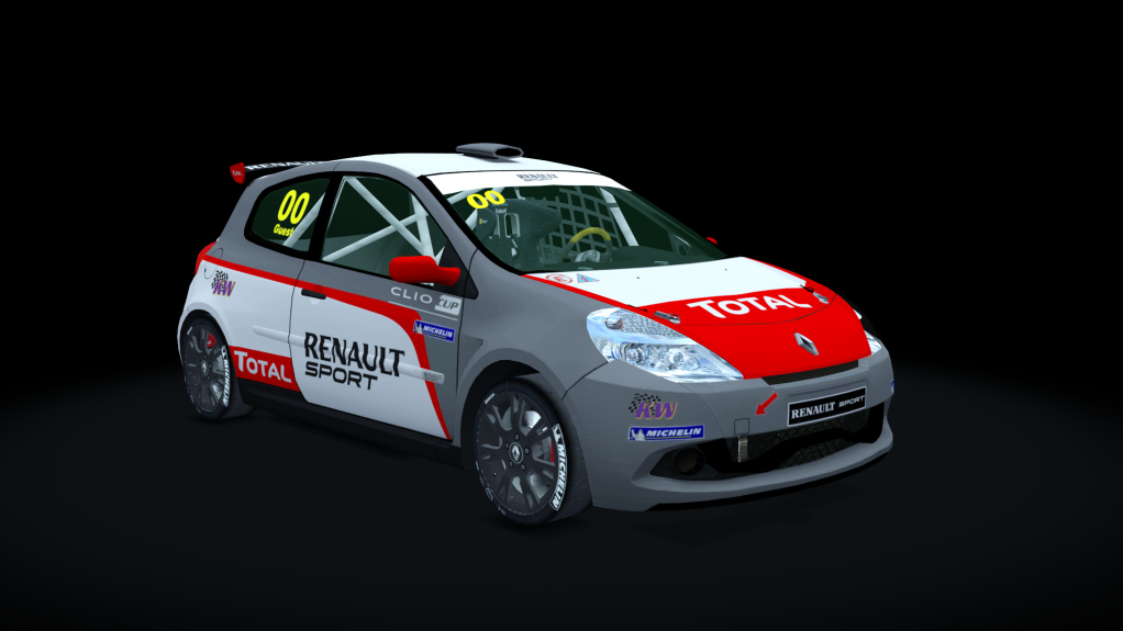 Renault Clio Cup 197, skin Renault_Sport