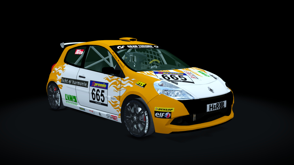 Renault Clio Cup 197, skin VLN_665