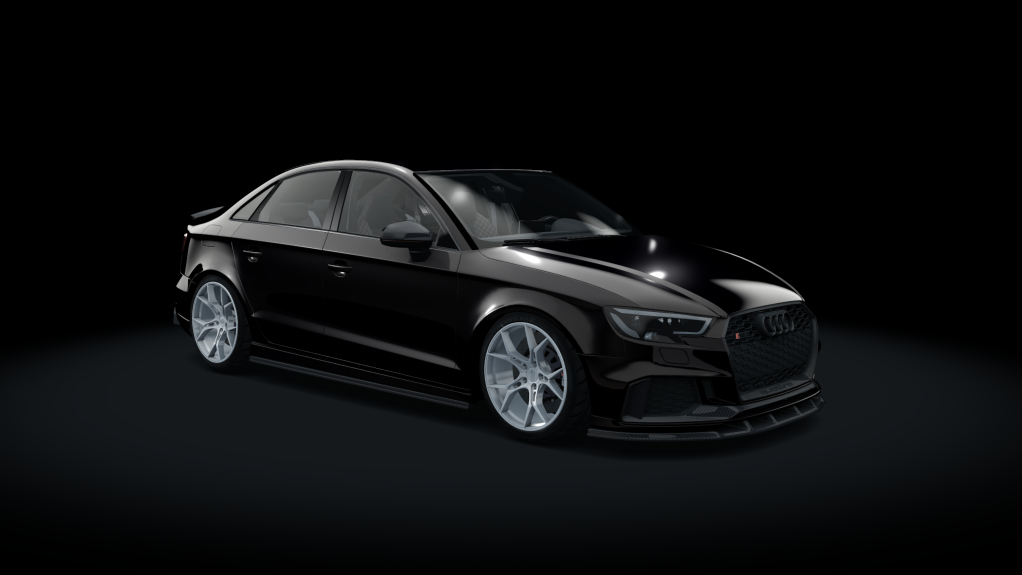 Audi RS3 2020, skin 08_Panther_black_crystal_effect