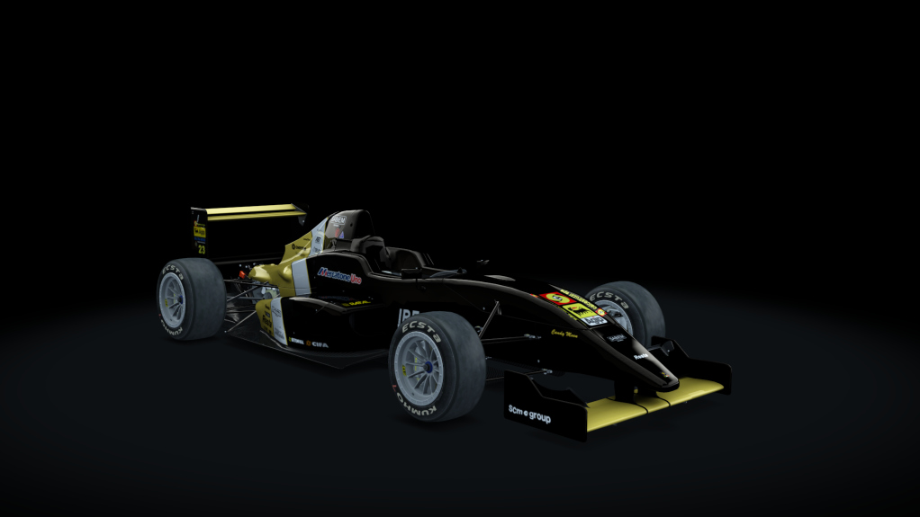 Tatuus FA01, skin 1992_Lamborghini_Minardi_M192