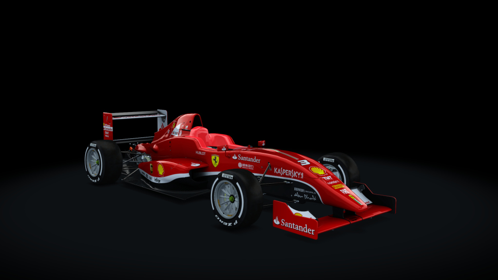 Tatuus FA01, skin Ferrari