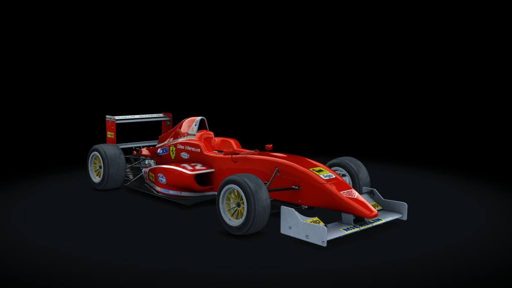 Tatuus FA01, skin Ferrari_312t4