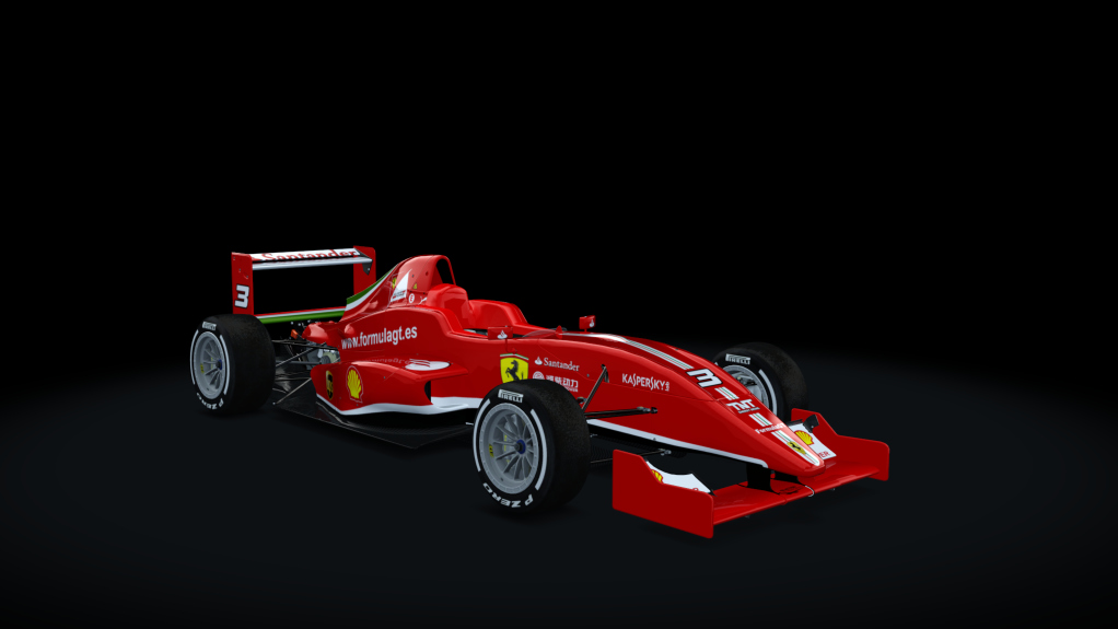 Tatuus FA01, skin Ferrari_FormulaGT