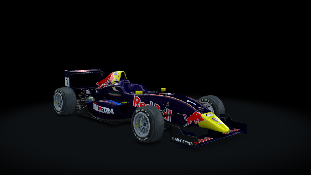 Tatuus FA01, skin REDBULL