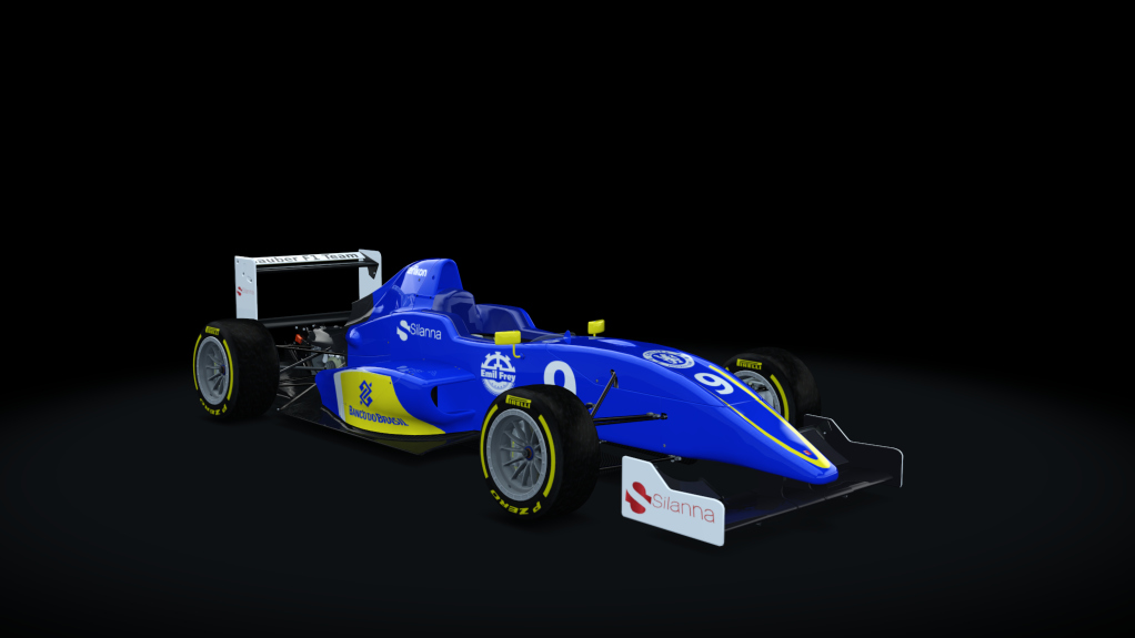 Tatuus FA01, skin Sauber Ericsson