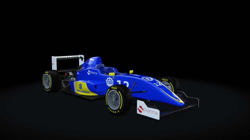 Tatuus FA01, skin Sauber Nasr