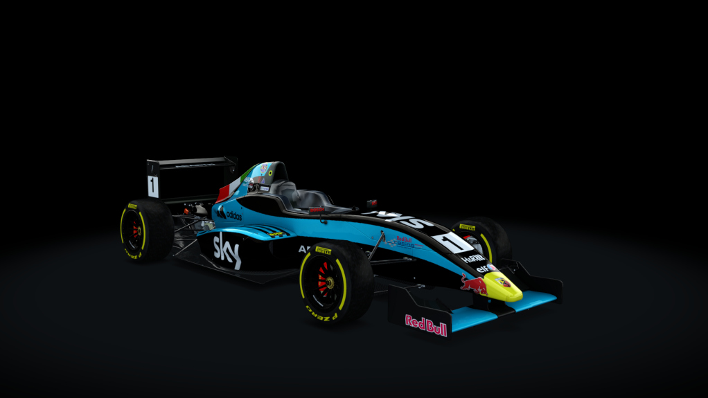 Tatuus FA01, skin Sky_Racing