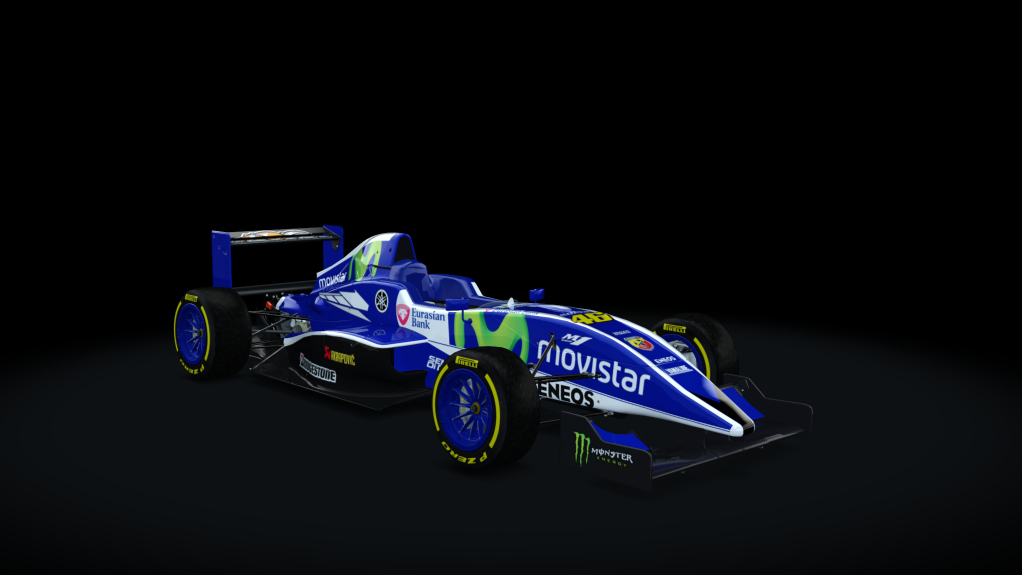 Tatuus FA01, skin VR46