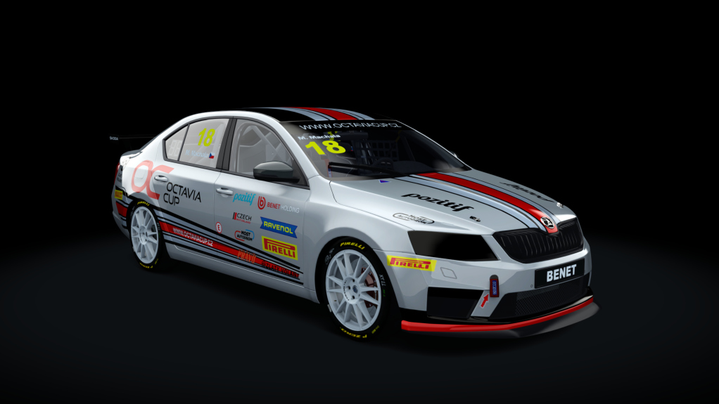 Skoda Octavia Cup, skin 18_Machala