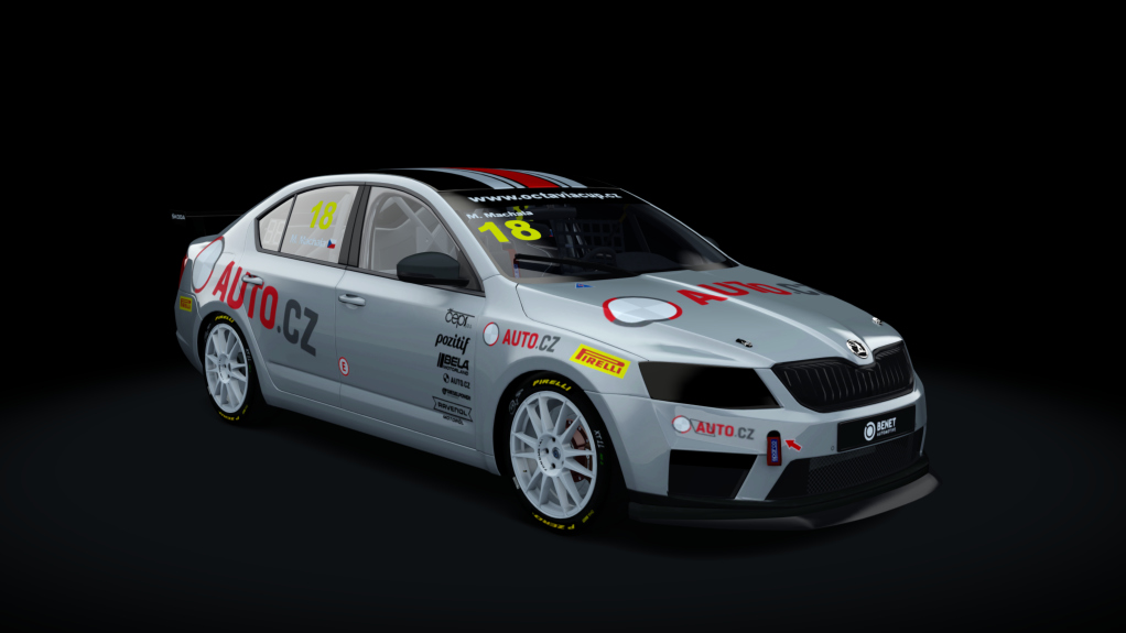 Skoda Octavia Cup, skin 18_Machala_first