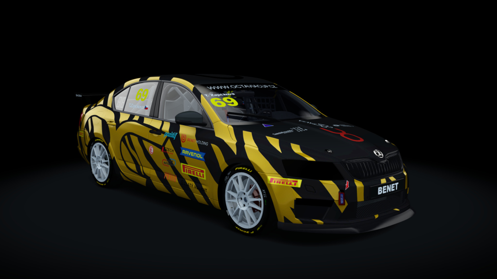 Skoda Octavia Cup, skin 69_tereza_zajickova