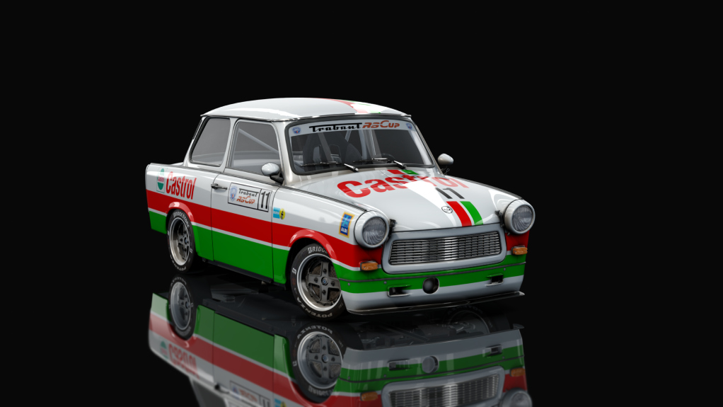 Trabant P 601 RS, skin 11_Castrol