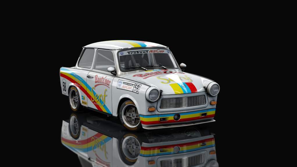 Trabant P 601 RS, skin 58_Bautzner-Senf