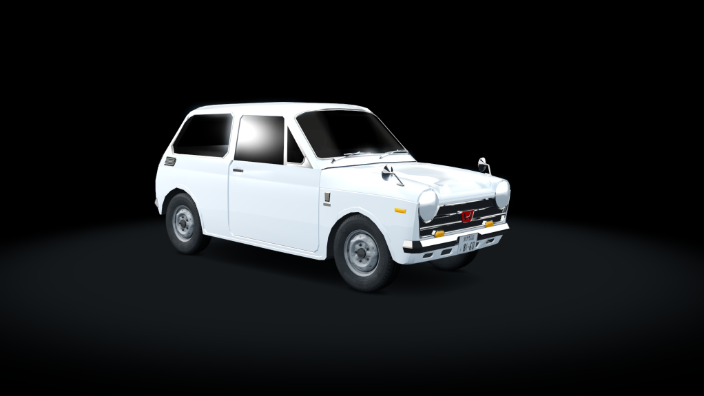 Traffic Honda Civic 1967 FIRST GEN, skin 02_super_white