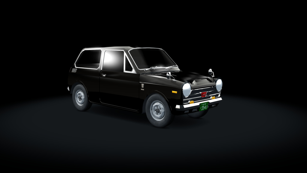 Traffic Honda Civic 1967 FIRST GEN, skin 04_black