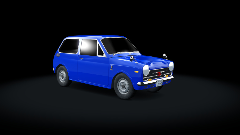 Traffic Honda Civic 1967 FIRST GEN, skin 05_blue_pearl_met